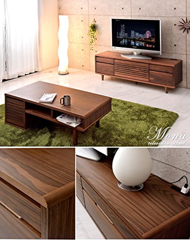 Amazon｜タンスのゲン テレビ台 完成品 天然木 テレビボード TV台